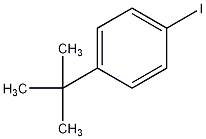 1-叔丁基-4-碘苯结构式