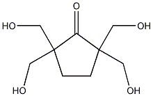 2,2,5,5-四(羟甲基)环戊酮结构式