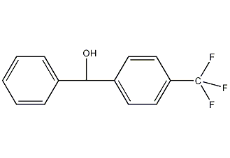 4-(三氟甲基)二苯甲醇结构式