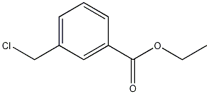间(氯甲基)苯甲酸乙酯结构式