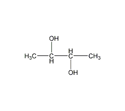 (R,R)-(-)-2,3-丁二醇结构式