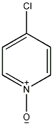 4-氯吡啶N-氧化物结构式