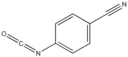 4-氰基苯异氰酸酯结构式