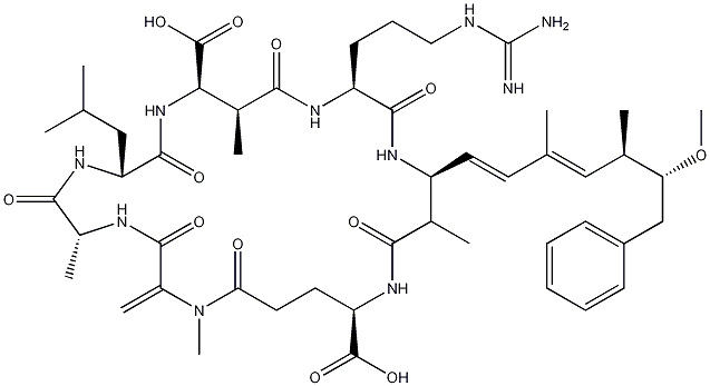 微囊藻毒素-LR结构式
