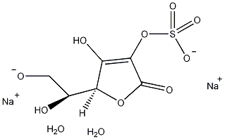 抗坏血酸2-硫酸二钠二水结构式