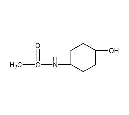 反-4-乙酰氨基环己醇结构式