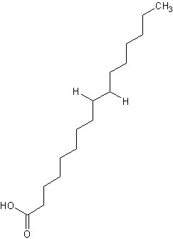 棕榈酸-[9,10-3H]结构式