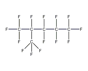 十四氟-2-甲基戊烷结构式