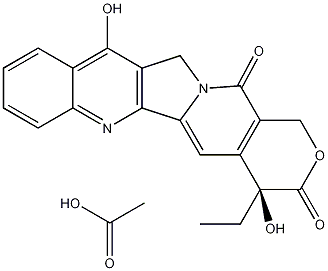 10-羟基喜树碱结构式