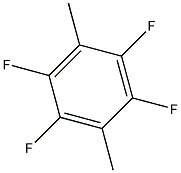 2,3,5,6-四氟对二甲苯结构式