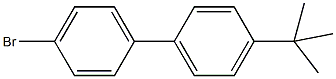 4-溴-4'-叔丁基联苯结构式