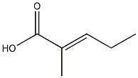 2-甲基-2-戊烯酸结构式