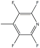 2,3,5,6-四氟-4-甲基吡啶结构式