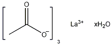 醋酸镧水合物结构式