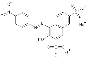 β-萘酚紫结构式
