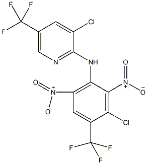 氟啶胺结构式