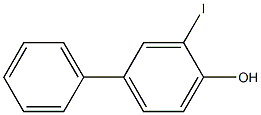 4-羟基-3-联苯基碘结构式