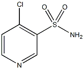 4-氯-3-吡啶磺酰胺结构式
