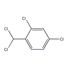 2,4-二氯-1-(二氯甲基)苯结构式