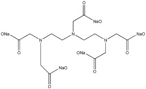二乙烯三胺五乙酸五钠结构式