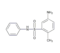对氨基甲苯邻磺酰苯胺结构式