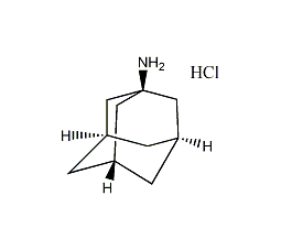 1-金刚烷胺盐酸盐结构式