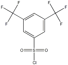 3,5-双(三氟甲基)苯磺酰氯结构式