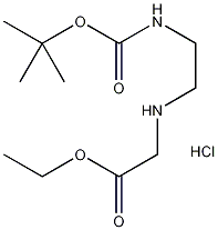 Ethyl [2-(Boc-amino)ethylamino]acetate hydrochloride