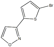2-溴-5-(异噁唑-3-基)噻吩结构式