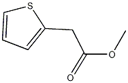 噻吩-2-醋酸甲酯结构式