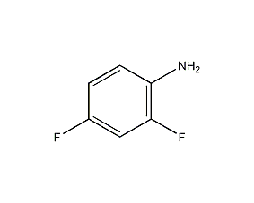 2,4-二氟苯胺结构式