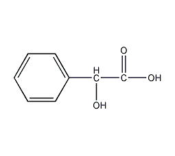 D-(-)-扁桃酸结构式