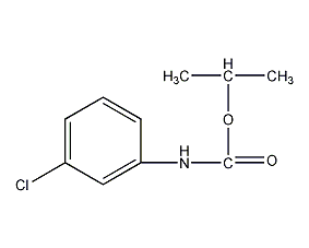氯苯胺灵结构式