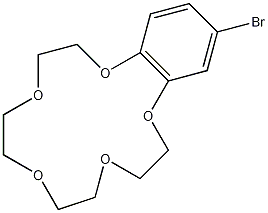 4-溴苯-15-冠5-醚结构式