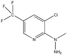 1-(3-氯-5-(三氟甲基)吡啶-2-基)-1-甲基肼结构式
