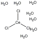 氯化铈(III)七水结构式