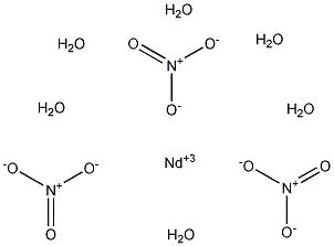 硝酸钕六水结构式