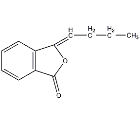 正丁烯基苯酞结构式