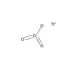 氯酸铊(Ⅰ)结构式