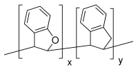 聚(茚-co-香豆酮)结构式