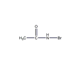 N-溴乙酰胺结构式