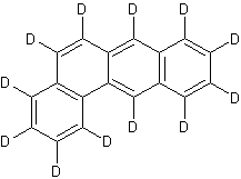 苯并[a]蒽-d12结构式