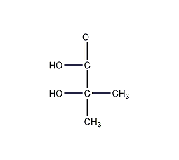 2-羟基异丁酸结构式