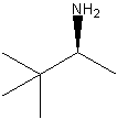 (S)-(+)-3,3-二甲基-2-丁胺结构式