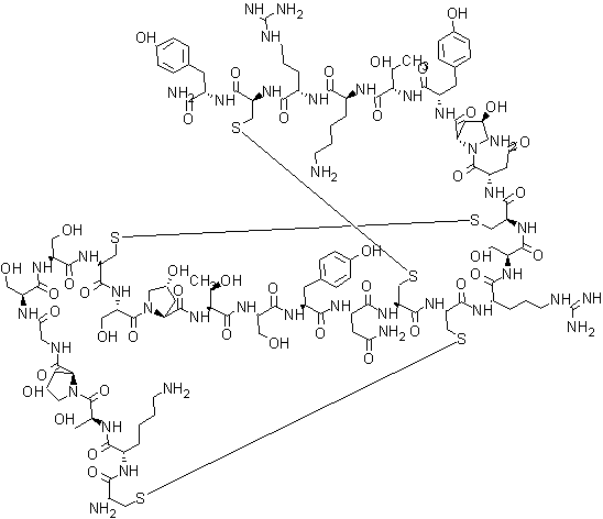 ω-芋螺毒素结构式