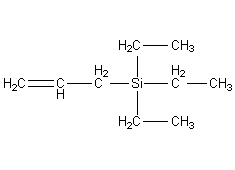 烯丙基三乙基硅结构式