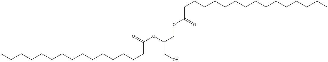 1,2-二棕榈酰-rac-丙三醇结构式