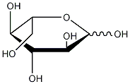 L-葡萄糖结构式