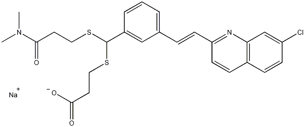 MK-571钠盐结构式