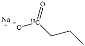 Sodium butyrate-1-13C